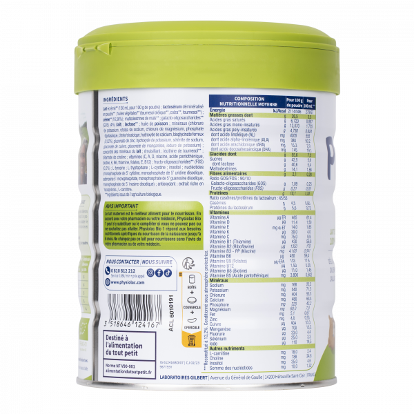 Lait infantile Bio 1er âge – Image 2