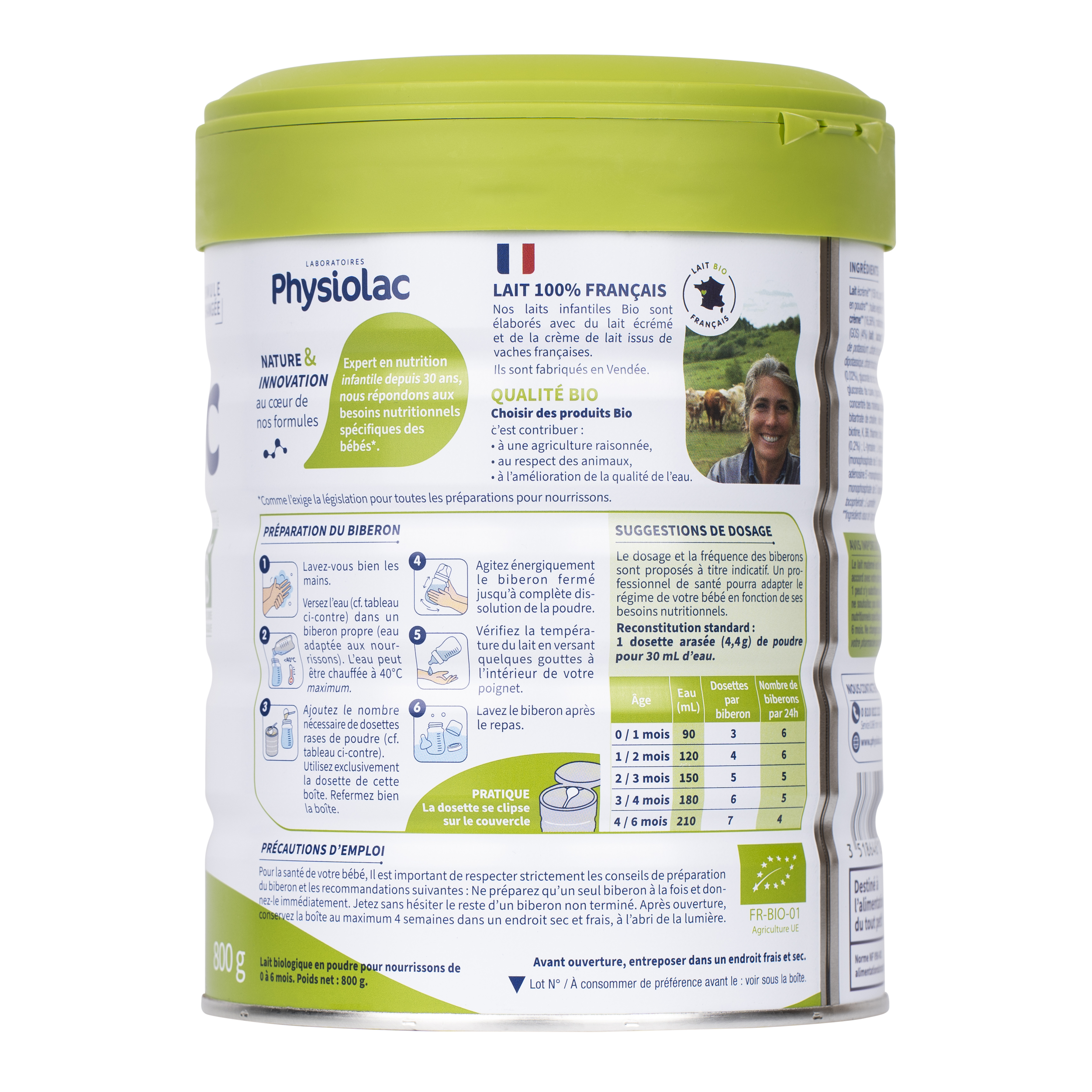 Lait infantile Bio 1er âge – Image 3