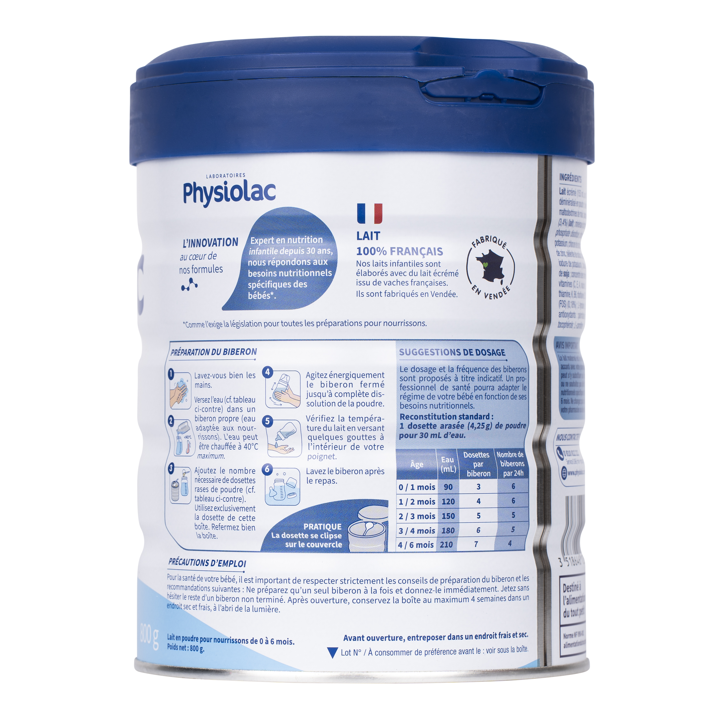 Lot x6 Lait infantile 1er âge – Image 3