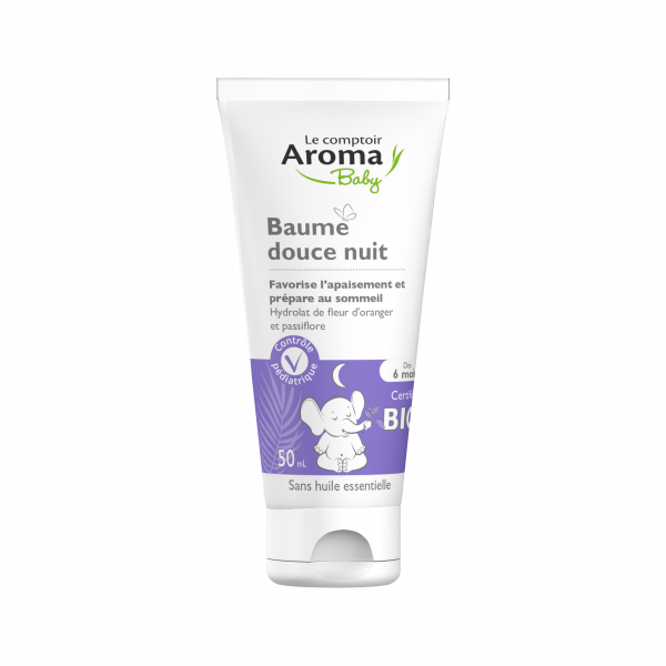 Baume certifié Bio douce nuit Le comptoir Aroma