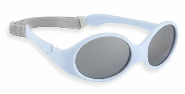Lunettes de soleil bébé bleu dragé Luc et Léa