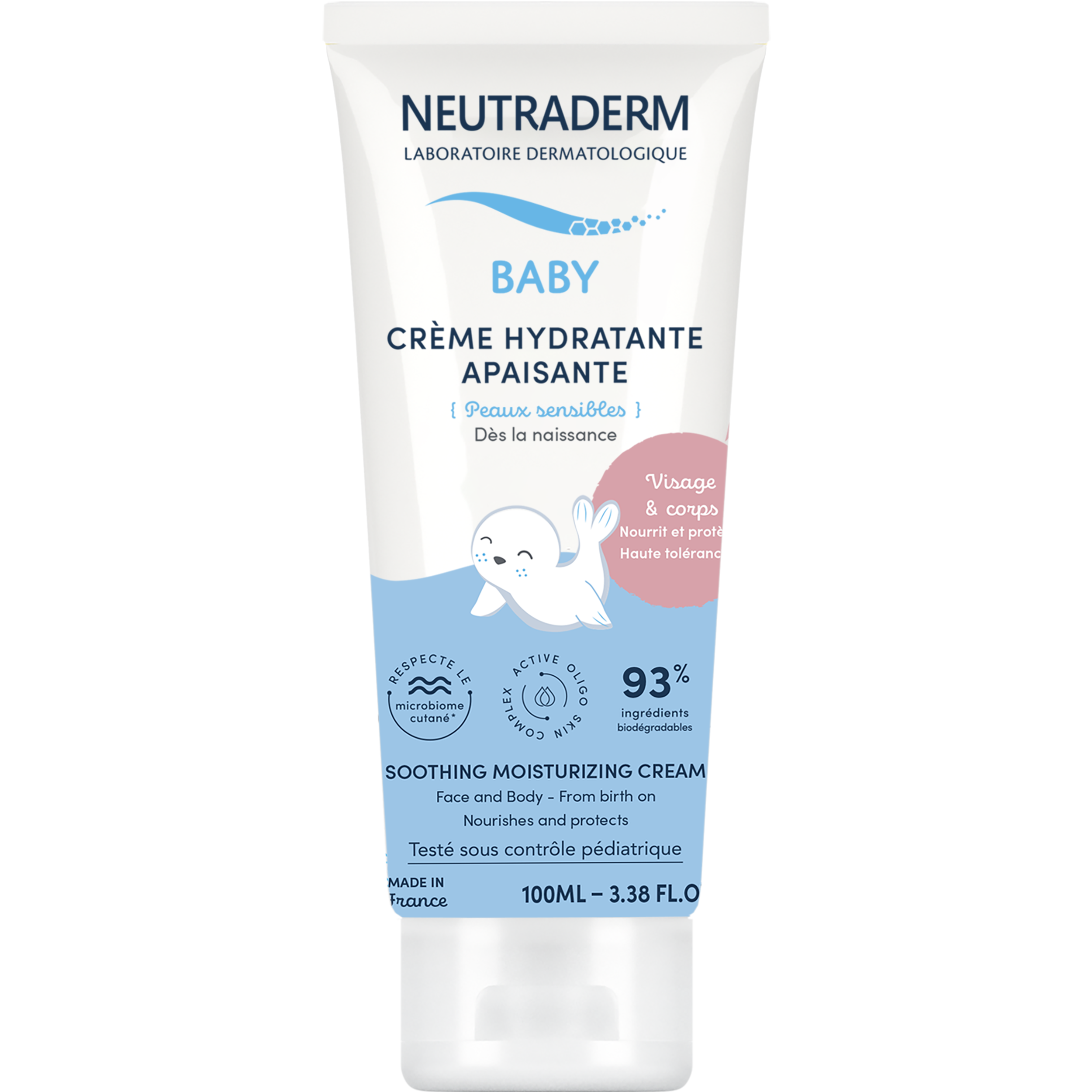 Crème hydratante 100 mL Neutraderm