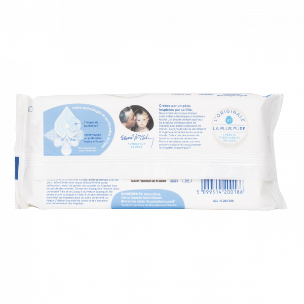 Lingette bébé à l'eau Waterwipes – Image 3