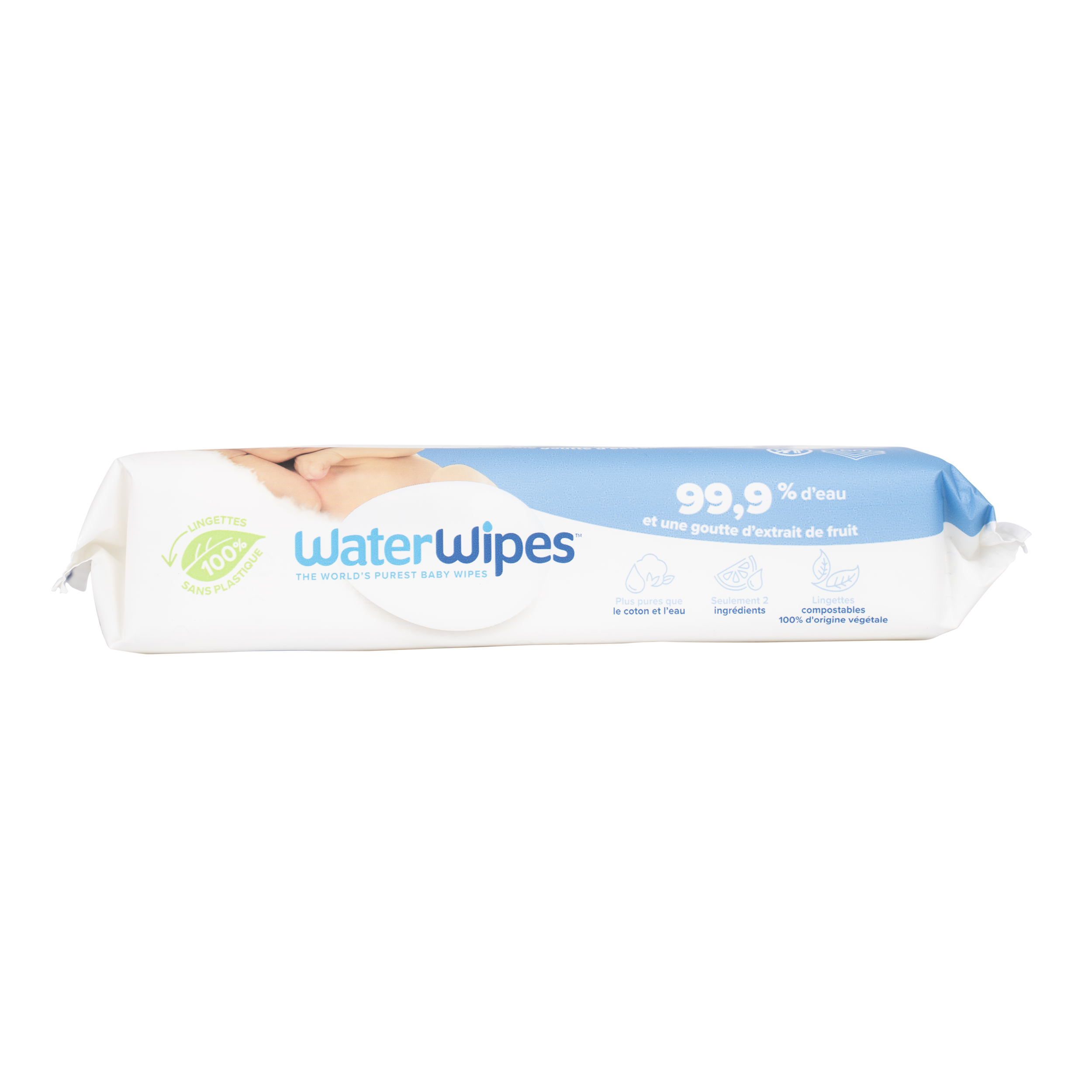 Lingette bébé à l'eau Waterwipes – Image 2