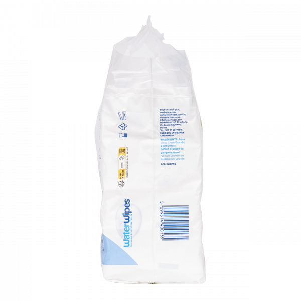 Lot x 4 Lingettes bébé à l'eau Waterwipes – Image 3