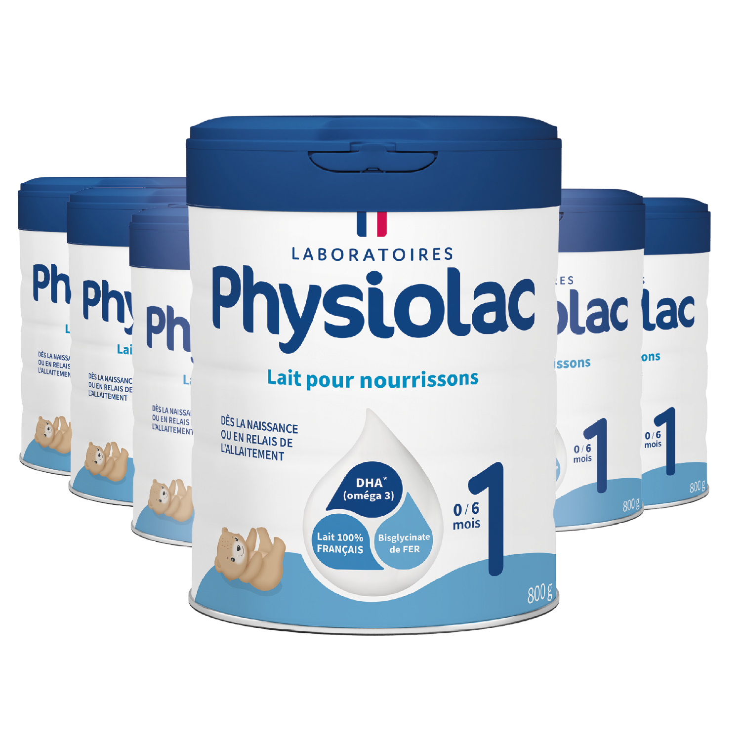 Lot x6 Lait infantile 1er âge